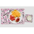 thumbnail image 3 of Printtoo Print Personaized Gift For Kids Placemat & Coaster Set For Girls,Boys Gift,Christmas Gift-8x11.5 Inch, 3 of 5