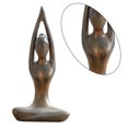 thumbnail image 3 of Estatuas modernas de cerámica, esculturas abstractas creativas de estatuillas para el hogar del pasillo, 3 of 5