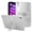Clear, variant on Decase for Apple iPad mini (2024) (2021) 8.3-inch Mini 7th/6th Generation (A2993/A2993) Translucent Case,Matte Frosted Back Shock-Absorbent TPU Bumper Tablet Cover with Hidden Kickstand,Red