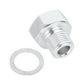 thumbnail image 2 of Fitting Adapter NPT 1 8 Female to Metric M12X1.5 Male with Washer, Made of Aluminium Alloy Material, Precision Threads, Stable Characteristic for Long Term Use, 2 of 7