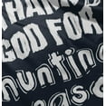 thumbnail image 5 of Thank God For Hunting Season Sport Toddler Boy Girl T Shirt Infant Toddler Brisco Brands 6M, 5 of 6