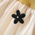 thumbnail image 6 of Vividxx Toddler Girl Dress Long Sleeve Floral Tulle Ruffles Dress Dance Party Dresses Kids Clothes 18-24 Months, 6 of 9