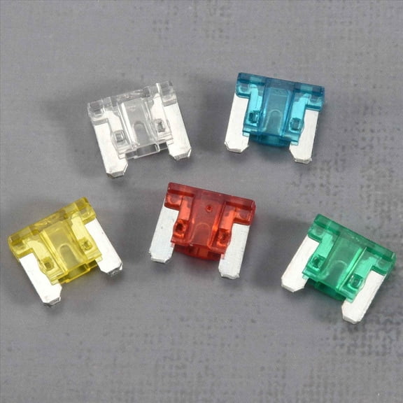 50pc Slim Low Profile Mini Blade Fuse ATT Car Truck RV 10/15/20/25/30AMP Set