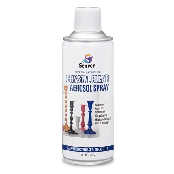 Clear Coat Spray Paint- 13 Oz Professional Gloss Topcoat, Uv Resistant, Easy to Apply | Best Value Package for Walls, Automotive, Furniture (1 Can)