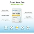 thumbnail image 2 of Puregen Labs Lidocaine 4% Numbing Pain Relief Patch, 30 Count, 2 of 7
