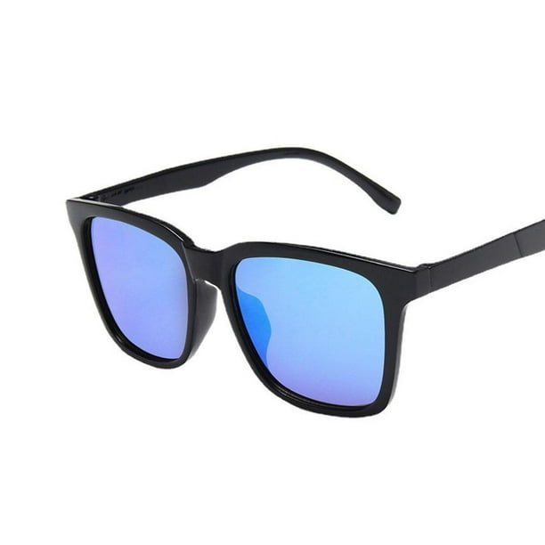 Ruifaya Gafas de sol cuadradas de montura grande para hombre, gafas de diseñador de marca, gafas de moda para conducir para hombre