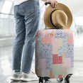 thumbnail image 2 of Pioneer Flower Floral Print Pattern Luggage Cover Fashion Suitcase Cover Baggage Covers Fit 25-28 Inch Luggage (Go Travel), 2 of 5