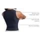 thumbnail image 4 of Musculosa CRZ YOGA Cloudweight con frunces lateral sin mangas azul marino L, 4 of 5