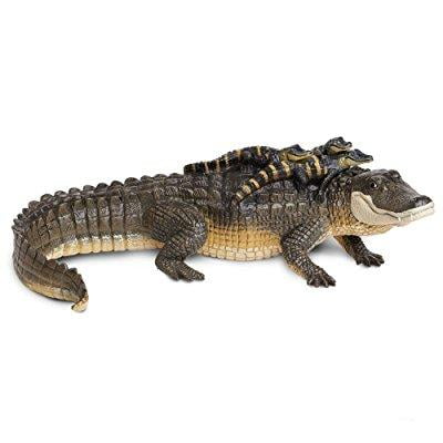 Safari Ltd Incredible Creatures Alligator with Babies