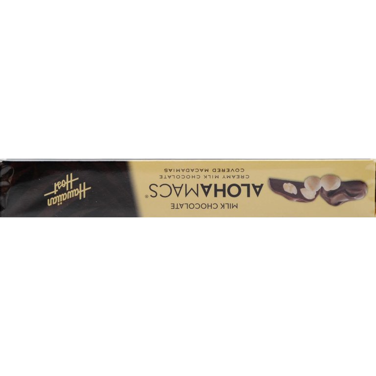 Alohamen商品 Hawaiian Host Alohamacs Milk Chocolate, 4 oz. - Walmart.com