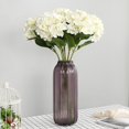 thumbnail image 2 of BAETEUY 1Pc 3D Artificial Cloth Flower Hydrangea Bridal Wedding Party Desktop Decoration, 2 of 8