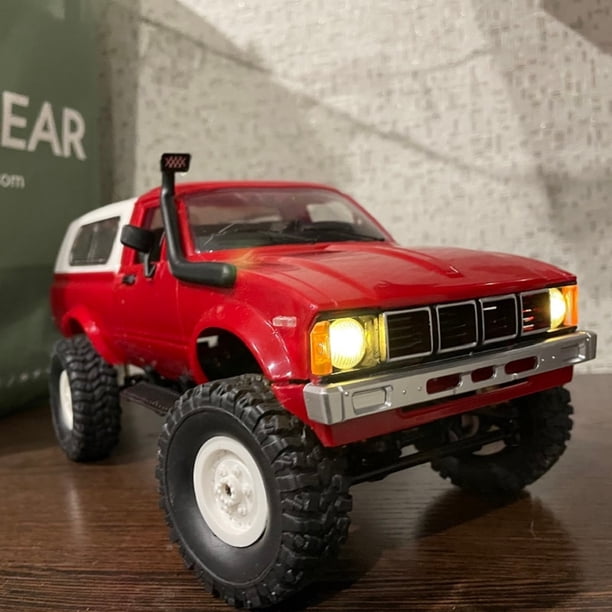 WPL CAR C24 Remote Control Car Crawler Off-road Car Buggy 1:16 4WD DIT Full Scale Simulation Vehicle C24WPL KIT Power He Qiyong unisex