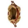 thumbnail image 4 of Time and Tru Women's Shell Bucket Bag, Natural, 4 of 4