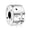 Star Moon 6mm Silicone Ring, variant on ROSIANNA 925 Sterling Silver Charm for Bracelets Clips Stoppers Stars Charms Women Bracelet Charm