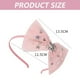 thumbnail image 2 of diademas con lazo para niñas, diademas para niños pequeños, lazos para el pelo de cinta de 5 pulgadas para niñas grandes, diadema de moda vívida con textura envuelta, 2 of 6