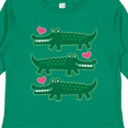 thumbnail image 4 of Inktastic Alligator Crocodile Reptile Girls Long Sleeve Toddler T-Shirt, 4 of 5