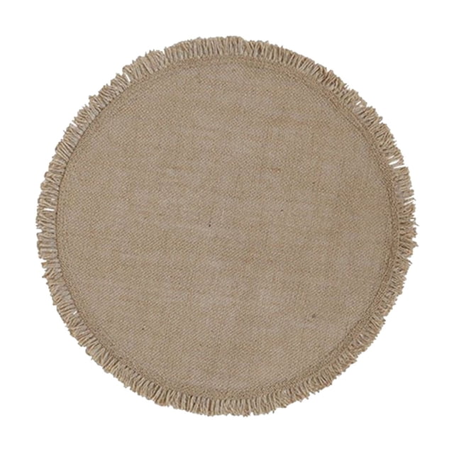 Napperons en Jute Tissage en Lin Napperons en Dentelle Napperons en Dentelle Peut Être Imprimé Impression Coussinets Isolants Napperons de Style Occidental