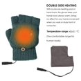 thumbnail image 3 of Guantes calefactables por USB, guantes calefactables eléctricos de punto para invierno, lavables, compatibles con interiores o exteriores, tanto para hombres como para, 3 of 5