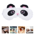 thumbnail image 4 of MasteelfCA 1Pc Cartoon Panda Plush Eye Masks Adorable Kids Eye Cover Home Sleeping Mask, 4 of 7