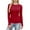 Red, variant on purcolt Women's Long Sleeve Shirts Crew Neck Stretchy Slim Fitted Tee Tops Ribbed Base Layer Soft Thermal Undershirts