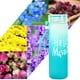 thumbnail image 3 of Botella de agua Soidarity de vidrio 400ML para deporte color blanco amarillo azul rosa, 3 of 6