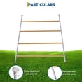 thumbnail image 5 of Gaderth Chicken Perch Bars,Large Chicken Roosting Bars,chicken coop perch for Backyard Poultry,Hen Perch for Coop, Farm Chick Ladder,Easy Installation, 5 of 5
