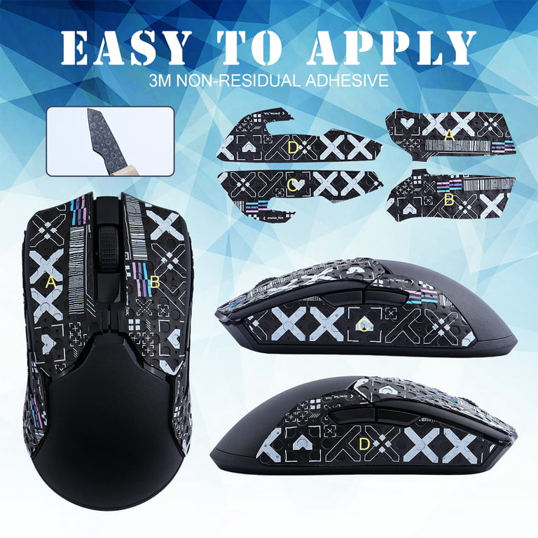 Comfort Mouse Sweat Resistant Mouse Anti-slip Grip Tape For Razer