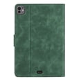 thumbnail image 4 of ELEHOLD Case For Apple iPad Pro 11 2022/2021/2020/2018 Kitty Pattern Leather Tablet Case, Slim Back Smart Cover, Auto Sleep/Wake, Full Body Protection, Kickstand，Green, 4 of 9