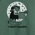 thumbnail image 3 of Garfield - I Vant Candy - Women's Lightweight French Terry Long Sleeve Shirt, 3 of 5