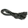 thumbnail image 2 of Computer Power Cord, Laptop Charger Cord Lengthening PVC Outer Pure Copper Conductor   For Printer For Speaker For Kettle 1m / 3.3ft JD3262, 2 of 8