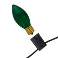 thumbnail image 6 of Northlight C9 Transparent Christmas Replacement Bulbs - Green - 4ct, 6 of 9