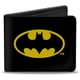 thumbnail image 1 of Cartera plegable de PU con hebilla para hombre, color amarillo y negro, 4,0" x 3,5", 1 of 5