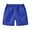 Blue, variant on Elastic Waist Shorts for Boys Girls Solid Color Casual Sport Outdoor Play Shorts with Pockets,3-4 Years