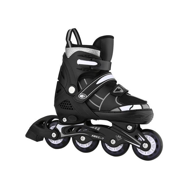 Adjustable Inline Skates with Light up Wheels Beginner Artificial