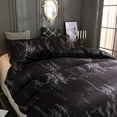 thumbnail image 5 of Full Queen King Bedding Duvet Cover Set, Premium Cotton Cover, Marble Pattern On Comforter Covers, 5 of 9
