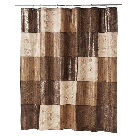 Zambia Animal Shower Curtain - Classic Fabric, Design, Western Country Style
