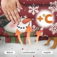 thumbnail image 6 of HUIACONG Snowman Christmas Golf Cart Covers Seat Easy to Install and Clean Universal Seat Covers for Golf Cart Comfortable Breathable Compatible with EZGO Yamaha Club Cars, 6 of 7