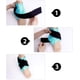 thumbnail image 3 of Envoltura de terapia de hielo para tobillo/pie deportivo, paquete de gel de hielo frío y caliente con soporte ajustable para tobillos torcidos, tendinitis de Aquiles y pies hinchados, apto para microondas, congelable y reutilizable JM, 3 of 7