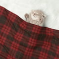 thumbnail image 7 of Pet Blanket Black Red Tartan Soft Warm Sofa Car Bed Protector Washable for Puppy Large Dogs Cats, 7 of 7