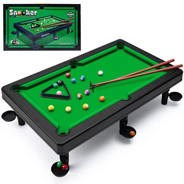 Mesa de billar Inicio Mesa de billar grande para niños Mini billar pequeño niño juguetes educativos para niños 6-10 años