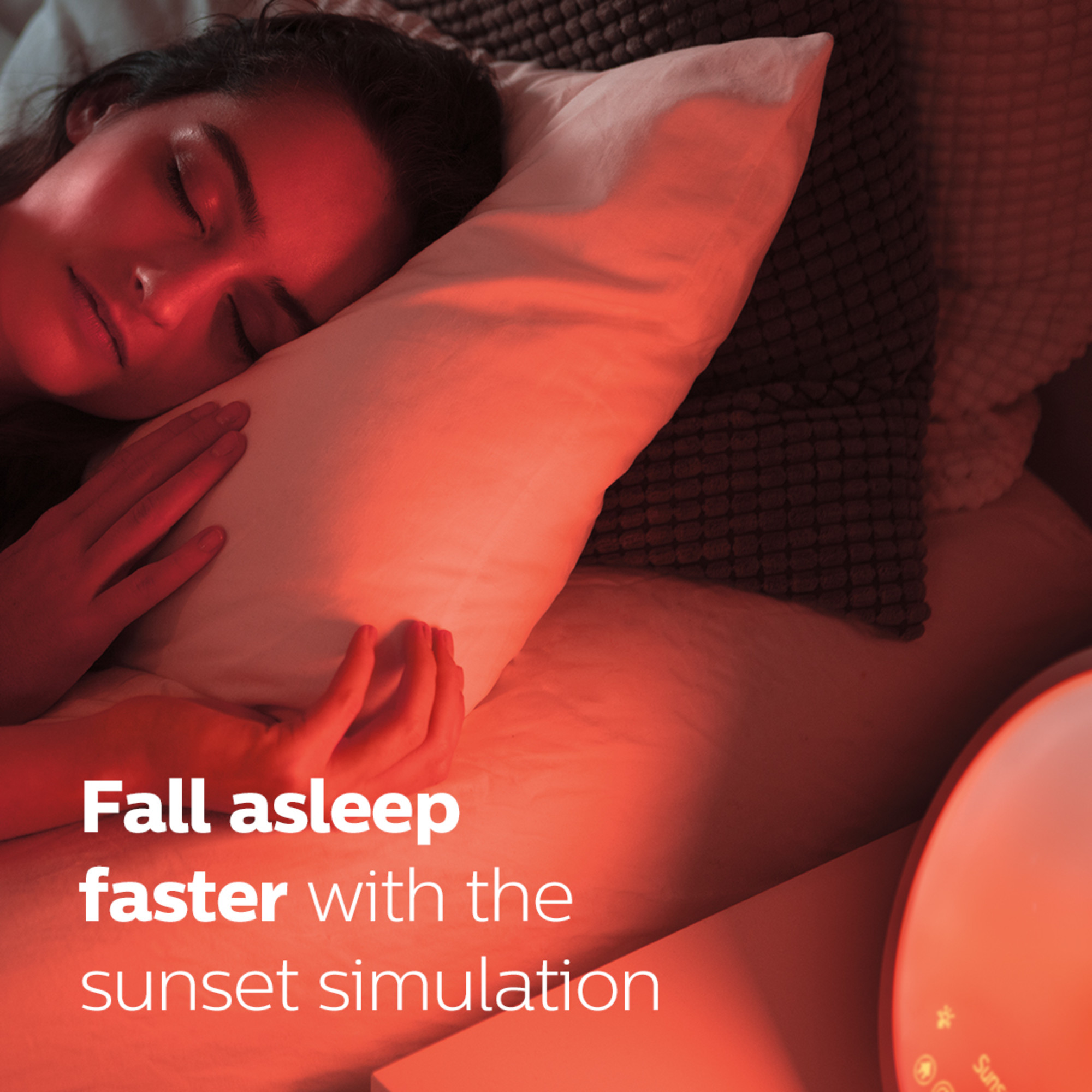 Philips Smartsleep Sleep and Wake-Up Light, Simulated Sunrise and Sunset, Multiple Lights and Sounds, Relaxbreathe To Sleep, HF3650/60 - image 4 of 20