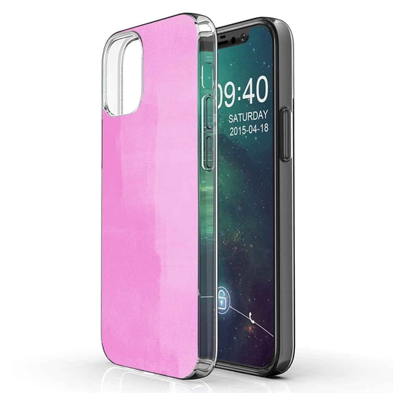 TalkingCase Slim Phone Case Compatible for Apple iPhone 12, 12 Pro, Pastel Gradient 10 Print, Lightweight,Flexible,Soft, USA