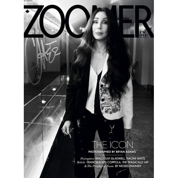 Zoomer Magazine - October/November 2024: Life Lessons From Iconic Pop Star Cher, Catching Up With Francis Ford Coppola, Malcolm Gladwell Naomi Watts, How Food Can Treat Your Mood More!