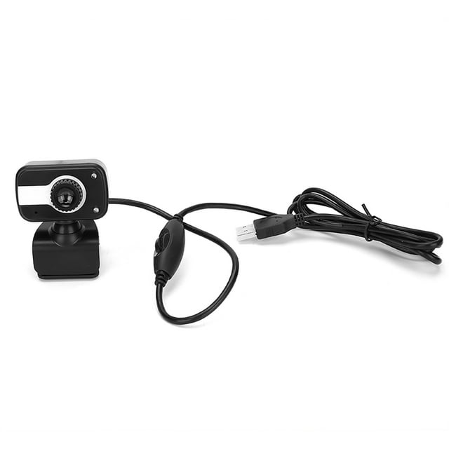 Cámara USB, cámara web USB con micrófono de 0,3 MP para computadora portátil, resistente y duradera