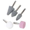 thumbnail image 4 of Hyper Tough Three Color/Grit Grinding Wheel Stone Set 5 Piece, 25-313HT, Gray, Pink and White Color, 4 of 7