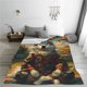 thumbnail image 5 of Balery Forest Maple Leaf Husky Manta de Felpa Suave y Acogedora – Cobija de Franela Aterciopelada para Cama, Lavable y Cálida para Sofá, Mascotas, Transpirable-50"x40", 5 of 7