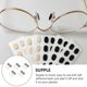 thumbnail image 3 of 16 Sheets of DIY Eyeglass Nose Pads Self-adhesive Nose Stickers Anti-skid Supple Nose Pads, 3 of 3