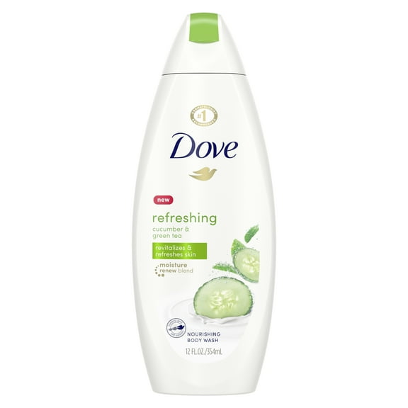Dove go fresh Body Wash Cucumber and Green Tea, 12 oz