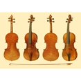 thumbnail image 3 of Gibb, William 24x18 Black Modern Framed Museum Art Print Titled - Antique Violins I, 3 of 5