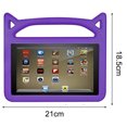 thumbnail image 4 of Étui pour Tablette pour Enfants - Antichoc Léger Étui Antichoc pour Enfant Violet Violet, 4 of 5